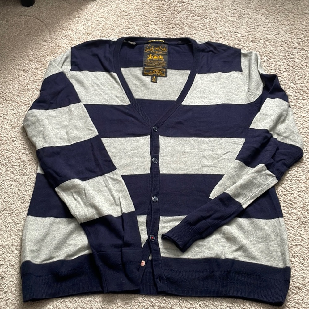 Scotch & Sofa Stripe Cardigan